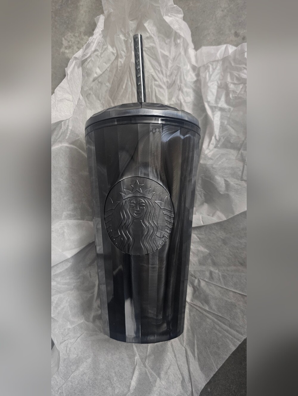 NWT Grande Starbucks Tumbler Cup with Straw